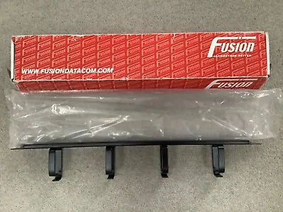 Fusion 1U Rack Mount Cable Management Bar 4 Loop T70-2406 • £10