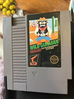 Wild Gunman NES (Nintendo Entertainment System 1985) Authentic Tested 5 Screw • $20.50