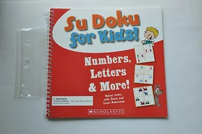 $2.95 • Buy Su Doku For Kids! Numbers, Letter And More! Scholastic Dry Erase Sheets