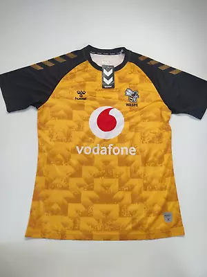 WASPS RUGBY Training SHIRT JERSEY HUMMEL SIZE MEDIUM Tshirt ADULT • £19.99