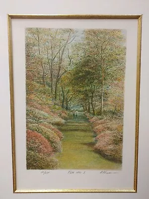 $299 • Buy Harold Altman Lithograph Pencil Signed ‘Path I 1990’
