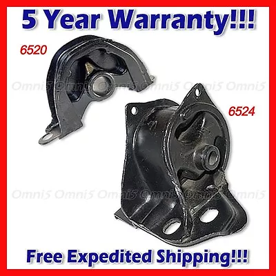 A465 For 93-97 Civic Del Sol 1.6L Front Motor /Trans Mount Set 2PCS MANUAL • $33.69