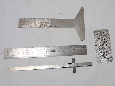 4 Vintage Machinist Measuring Tools/Gauges See Pictures • $5.99