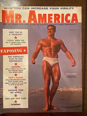 Mr America March 1958 Charles Stroeder  • $8