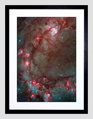 85569 HUBBLE TELESCOPE STAR BIRTH IN GALAXY M83 MOUNT Decor Wall Print Poster • $45.95
