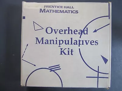  Vintage Prentice Hall Mathematics Overhead Manipulatives Kit • $18