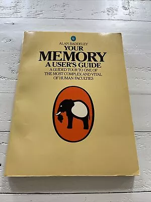 Your Memory: A User's Guide (Pelican) By Alan D. Baddeley Paperback • $3.36