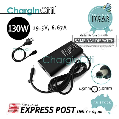 Adapter Charger For Dell Xps 15 9550 9560 9570 9580 DA130PM130 130W • $49.99