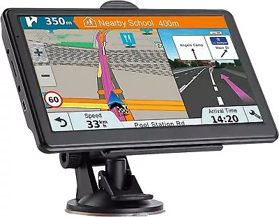 7  Gps Navigation For Car/Truck Touch Screen Maps W/ Spoken Direction 2023 NEW • $51.39