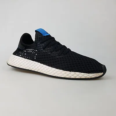 Men's ADIDAS 'Deerupt' Sz 9 US | 42 2/3 EU Runners Black | 3+ Extra 10% Off • $66.49