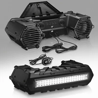 BOSS Audio Systems ATVB95LED Weatherproof Bluetooth Amplified ATV 8” Speakers • $274.28