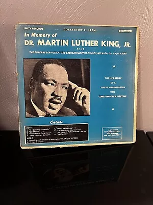 Dr Martin Luther King Vinyl Lp 2701 • $38.99