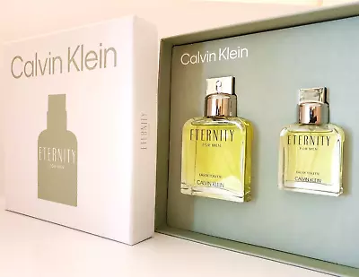 Calvin Klein Eternity For Men 2 Piece Gift Set: EDP 100ml - EDP 30ml Men Spray • £44.99