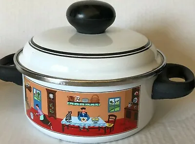 Pre-owned Villeroy And Boch Enamel Cookware With Lid Made In Germany • $35