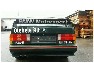 Sticker For BMW MOTORSPORT DECAL DTM Spoiler Sticker E36 M3 E30 M3 M Technic • $10.50