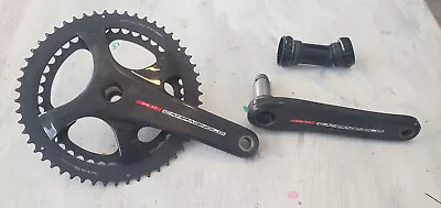 Campagnolo H11 Carbon Crankset Super Record 170 53/42 Specialties TA Rings W/BB • $325