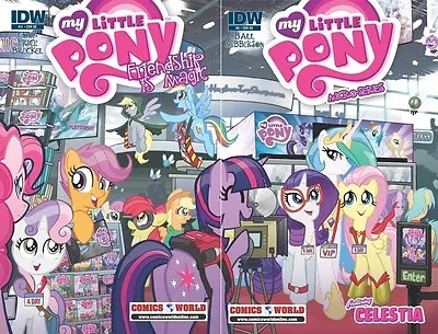 My Little Pony Friendship 11 & Micro 8 2013 Nycc Limited Variant Connecting Cvrs • $39