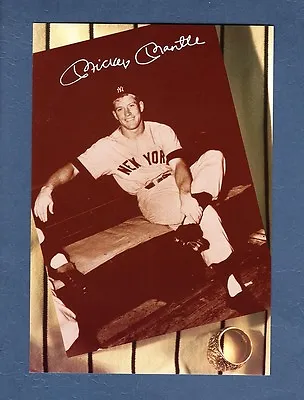 MICKEY MANTLE Yankees | Restaurant And Sports Bar Advertising/promotional Card • $2.50