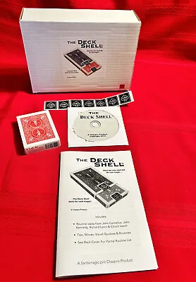 Deck Shell 2.0 Set (RED Bicycle) By Chazpro Magic. Card Magic. Mentalism. • £48.26