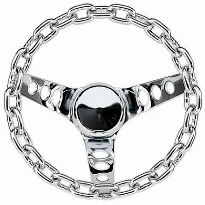 Grant Products 741 10  Chrome Chain Steering Wheel NEW • $181.38