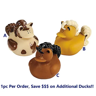 RARE Horse Rubber Duckies Ducks - Choose - Jeep Ducking - FAST US Shipper • $8.99