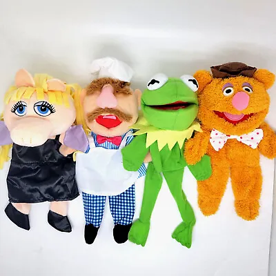 The Muppets Show Kermit The Frog Fozzie Bear Miss Piggy Swedish Plush Toy 4PCS • $25.66