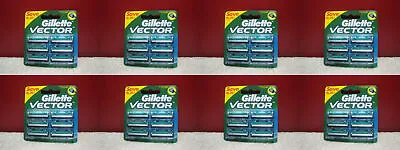 Gillette Vector 48 Blades Cartridges Blade Fits Contour Atra Plus Refil Fre Ship • $62.23