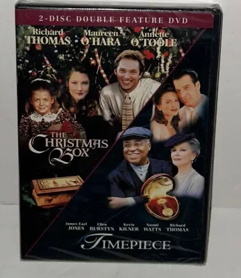 The Christmas Box/Timepiece DVD 2 Disc Box Set Hallmark Holiday Double Feature • $22.99