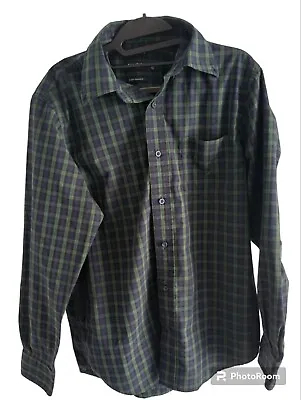 Nautica Adult Long Sleeve Shirt Men's Cotton Button Down Multicolor Plaid SZ Med • $9.98