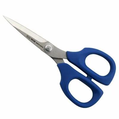 Kai V5135 5-1/2 Inch Blue Handle Embroidery & Sewing Scissors With Safety Cap • $15.50