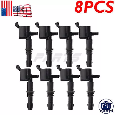 8x Fit Ford Motorcraft Ignition Coil DG511 For Lincoln Mark LT Navigator 5.4L V8 • $86.99