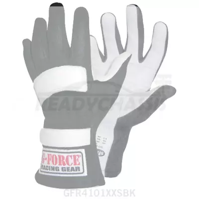 G-Force GF5 Racing Gloves XX- Small Black 4101XXSBK • $76.16