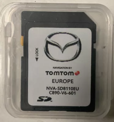 Mazda TomTom Satellite Navigation SAT NAV SD Card NVA-SD8110EU C890-V6-601 • $74.69
