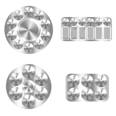 £6.06 • Buy Paint Tray Palettes For Kids Students Art Painting Project Metal Paint Pallet