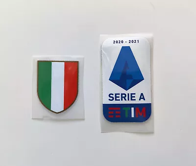 Official Serie A TIM  Football Shirt Patch Badge Calcio Ronaldo Juventus UEFA • $12.99