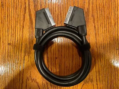 RGB SCART Cable (Unbranded) - 5 Feet | Shielded | Used • $30