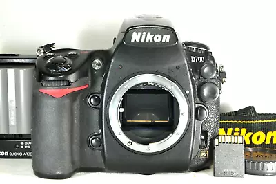 Nikon D700 Digital SLR Camera (Body Only) W/battery Charger Strap Card • $649