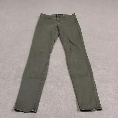 J Brand Womens Size 29 Green Stretch Super Skinny Jeans  • $18.88