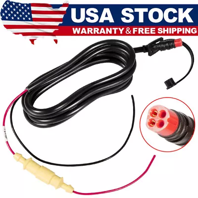 Replace For Garmin 010-11678-10 Echo Series Power Cable 6 Ft. (1-4/5 M) 4-Pin • $18.99