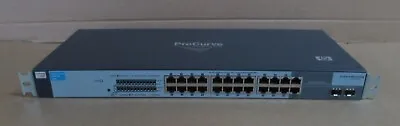 HP ProCurve 1800-24G Ethernet 10/100Mbps 24-Port Managed Network Switch J9028B • £24