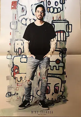 MIKE SHINODA / LINKIN PARK  A3 Double Size Magazine Poster Klaul • £1.99