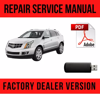 Cadillac SRX 2.8L 3.0L 3.2L 3.6L 2010-2016 Shop Repair Manual USB • $16.49