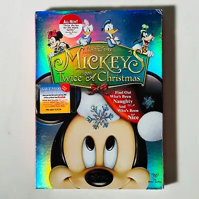 Mickey's Twice Upon A Christmas - DVD - New / Sealed - Walt Disney Pictures • $12.56