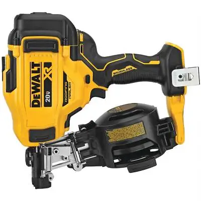 DeWALT DCN45RNB 20V MAX 15 Degree Cordless Coil Roofing Nailer • $369