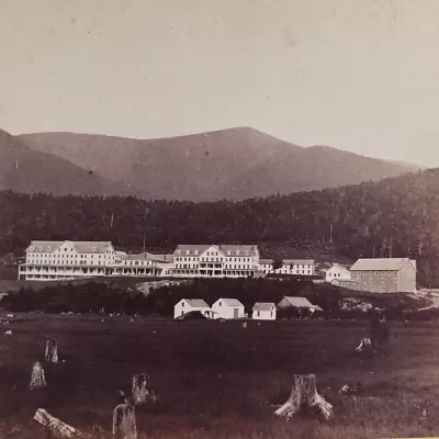 Glen House Mt Washington Auto Road Stereoview C1870 Kilburn Hotel Antique A1615 • $15.57