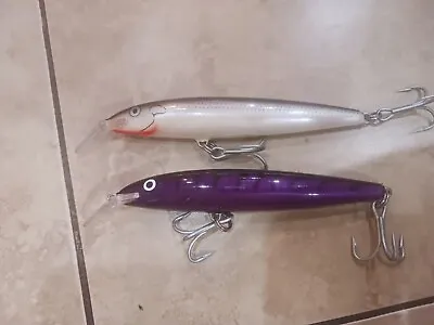 Lot Of 2 Rapala Floating Magnum #14 Fishing Lures (MAG-14) • $22.95