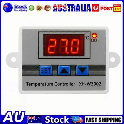 W3002 Digital Temperature Controller Thermostat Switch W/ Probe (220V) • $9.49