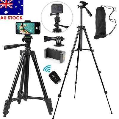 Stretchable Camera Tripod Stand Phone Holder For IPhone Samsung Sony+ Bag UK • $18.57