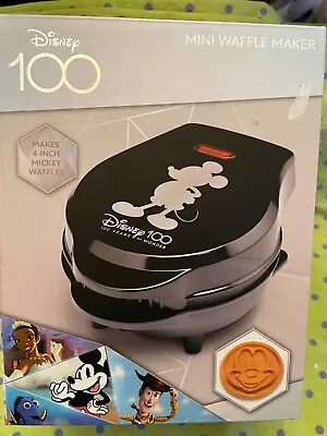 Disney 100 Years Of Wonder Mickey Mouse 4-Inch Waffle Maker New • $23.50