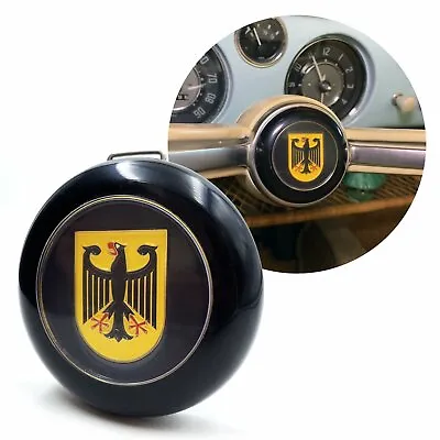 VW Steering Wheel Deutschland Horn Button Fits 1962-71 Beetle Ghia Type 3 Okrasa • $75.84